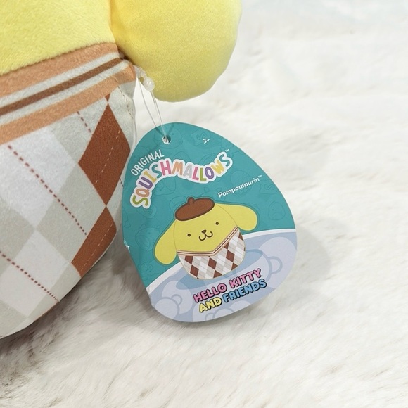NWT Squishmallows Sanrio Pompompurin - Picture 4 of 4
